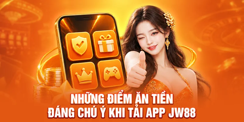 Những điểm ăn tiền đáng chú ý khi tải app JW88